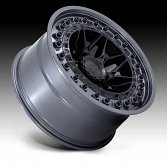 Black Rhino Alpha Matte Black Gunmetal Custom Truck Wheels 2